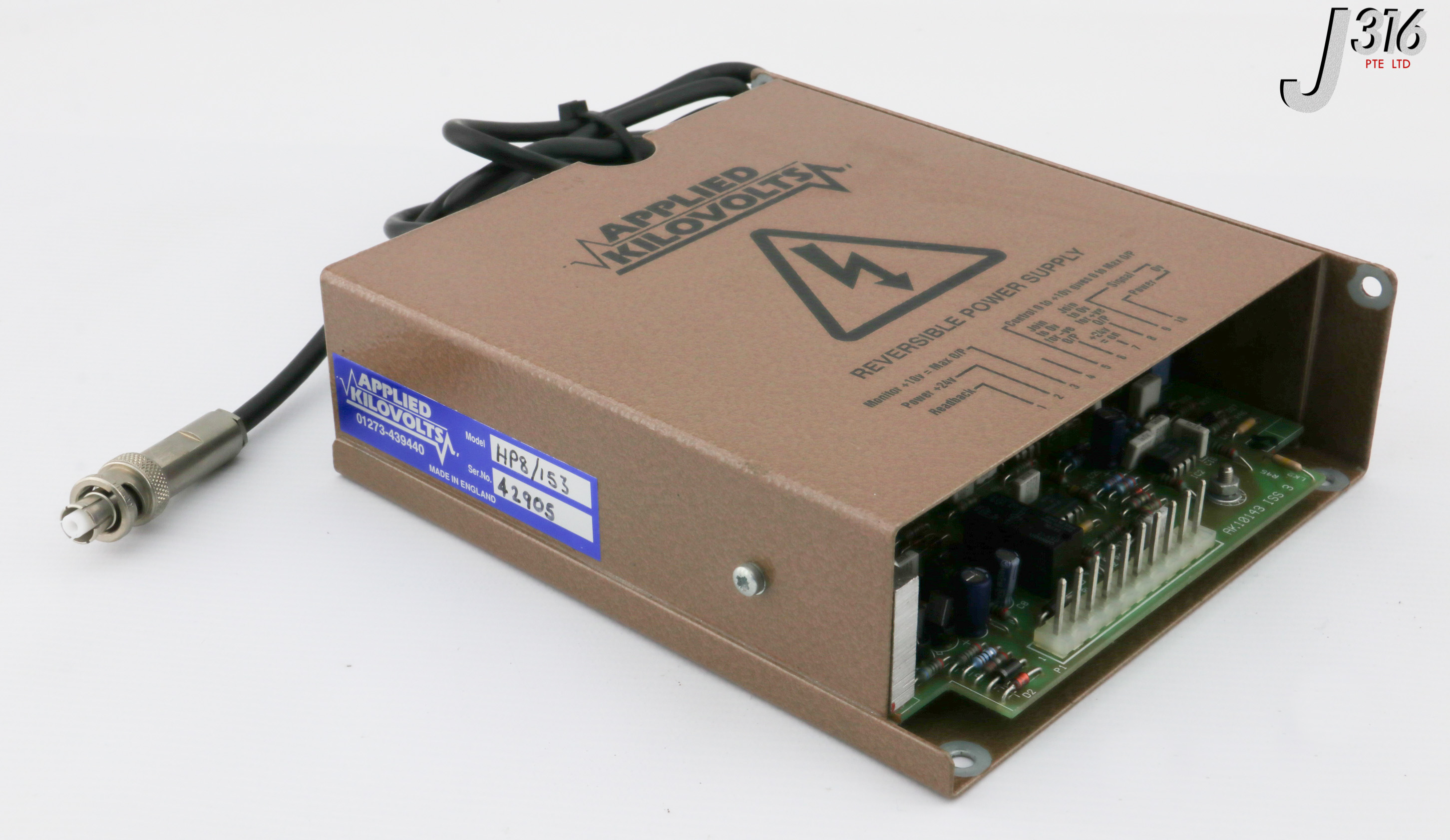 リミテッド 30566 APPLIED KILOVOLTS REVERSIBLE POWER SUPPLY HP8/153 | eBay